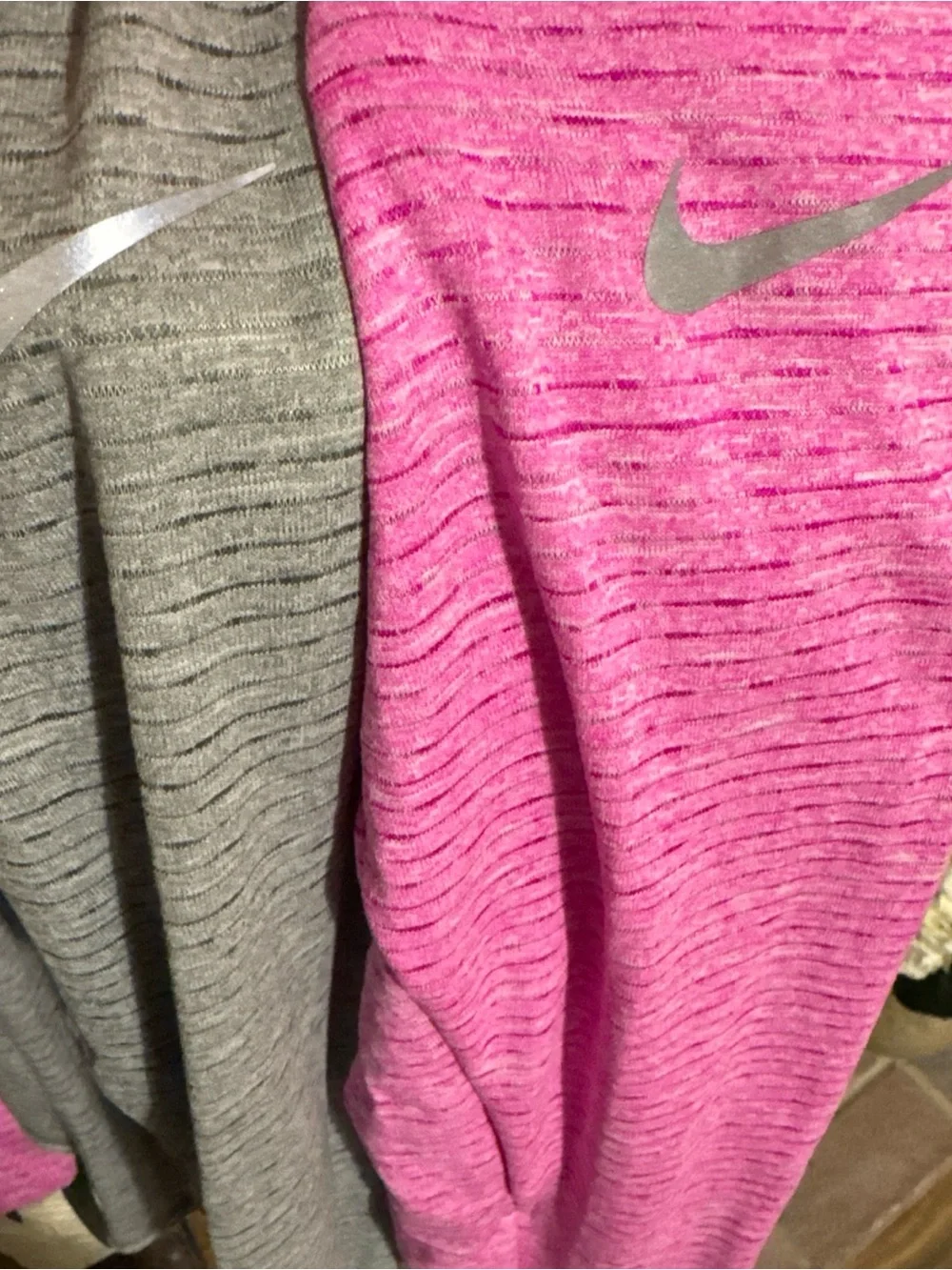 NIKE RUNNING LOT OF 2 THERMAL HALF ZIP PULLOVER EUC